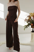 Linen Top and Trouser Set